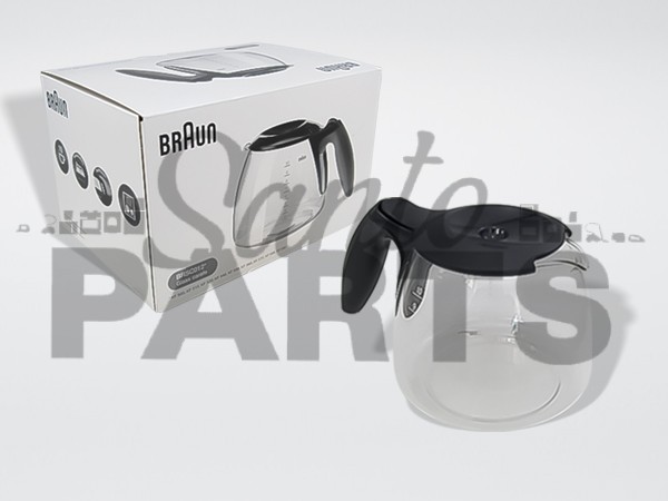 ΚΑΝΑΤΑ ΚΑΦΕΤΙΕΡΑΣ BRAUN KFK500 10 ΔΟΣΕΩΝ ΛΕΥΚΗ ΑΧ13210012 image