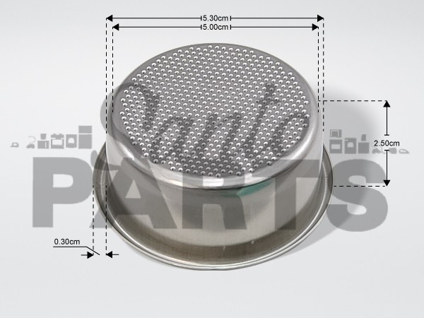 ΦΙΛΤΡΟ ΓΚΡΟΥΠ 2 ΔΟΣΕΩΝ Φ 60X25ΜΜ image