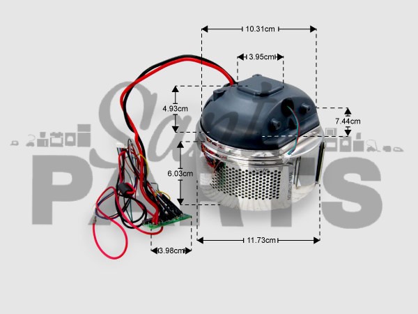 ΓΝΗΣΙΟ ΜΟΤΕΡ ΣΚΟΥΠΑΣ ROWENTA X-FORCE FLEX SS-2230002503 image