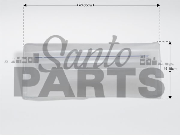 ΓΝΗΣΙΑ ΜΕΤΩΠΗ ΣΥΡΤΑΡΙΟΥ ΚΑΤΑΨΥΞΗΣ AEG ZANUSSI ELECTROLUX  2244072209 image