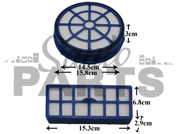 ΓΝΗΣΙΑ ΦΙΛΤΡΑ ΣΕΤ ΣΚΟΥΠΑΣ ΗOOVER U81 35601724 image