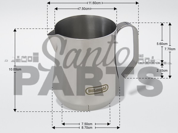 ΓΑΛΑΤΙΕΡΑ ΚΑΦΕΤΙΕΡΑΣ DELONGHI 500ml AS00000268 image