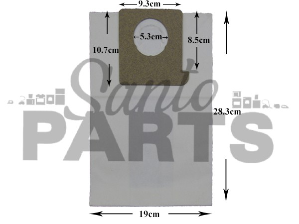 ΣΑΚΟΥΛΑ ΣΚΟΥΠΑΣ BAUKNECHT SET 5 ΤΕΜ + 2 ΦΙΛΤΡΑ image