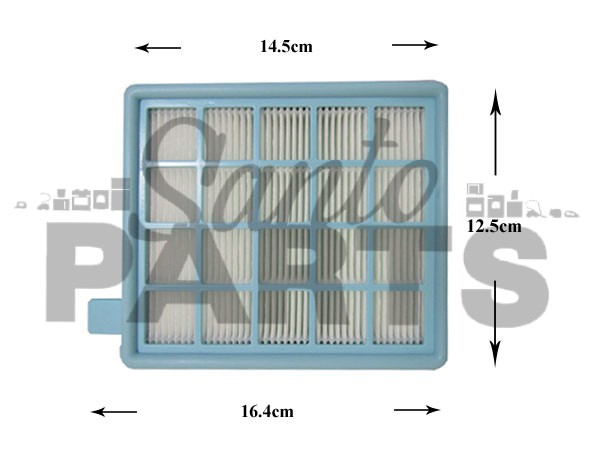 ΦΙΛΤΡΟ ΣΚΟΥΠΑΣ ΑΕΡΑ ΗEPA PHILIPS  432200493801 image