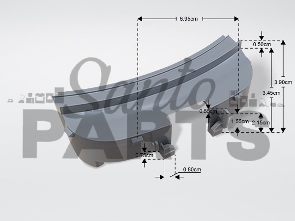 ΚΛΕΙΣΤΡΟ ΠΛΥΝΤΗΡΙΟY ΡΟΥΧΩΝ SAMSUNG DC63-01384A image