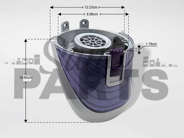 ΓΝΗΣΙΟ ΜΟΤΕΡ ΣΚΟΥΠΑΣ ROWENTA X-FORCE FLEX SS-2230002439 image