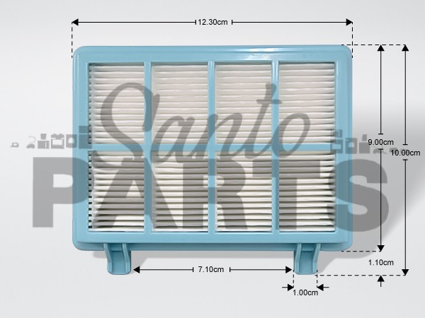 ΦΙΛΤΡΟ ΣΚΟΥΠΑΣ PHILIPS FC8010 432200538211 image