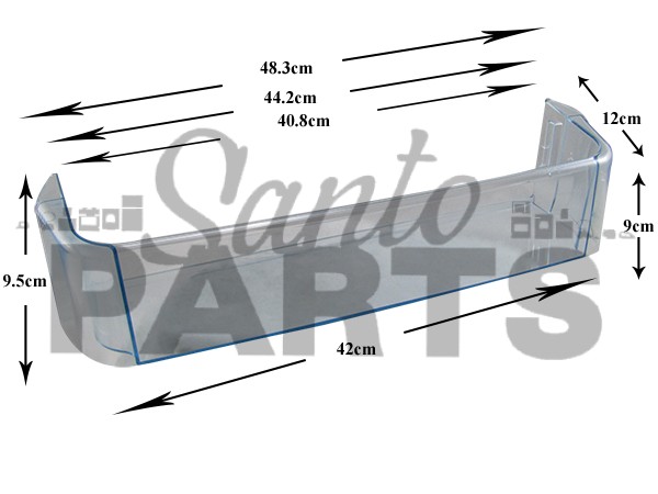 ΜΠΟΥΚΑΛΟΘΗΚΗ ΠΟΡΤΑΣ ΨΥΓΕΙΟΥ AEG ZANUSSI 2425182033 image
