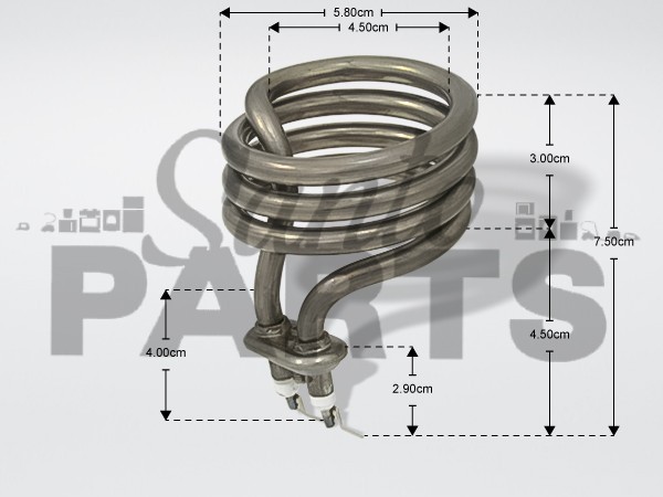 ΑΝΤΙΣΤΑΣΗ ΚΑΦΕΤΙΕΡΑΣ DELONGHI 1000W 225V 5513200799 image