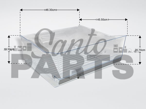 ΦΡΟΥΤΟΛΕΚΑΝΗ ΣΥΝΤΗΡΗΣΗΣ CRISPER BOX ΨΥΓΕΙΟΥ SIEMENS 689256 image