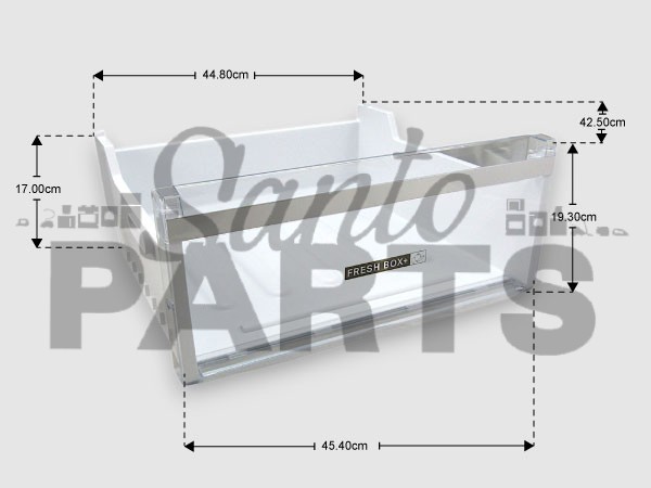 ΓΝΗΣΙΑ ΦΡΟΥΤΟΛΕΚΑΝΗ ΨΥΓΕΙΟΥ WHIRLPOOL  C00729730 image